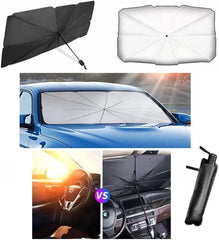 Foldable Car Windshield Sunshade Umbrella - UV Ray Protection